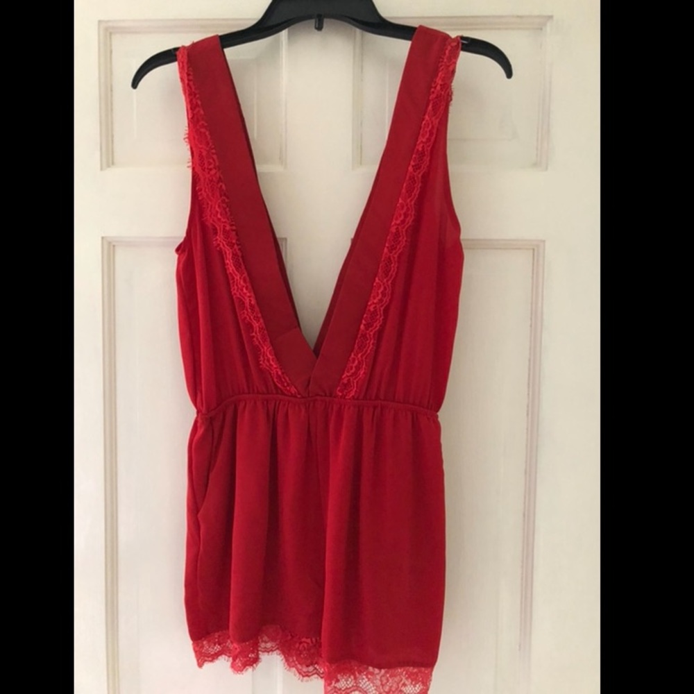 Red Romper - image 2